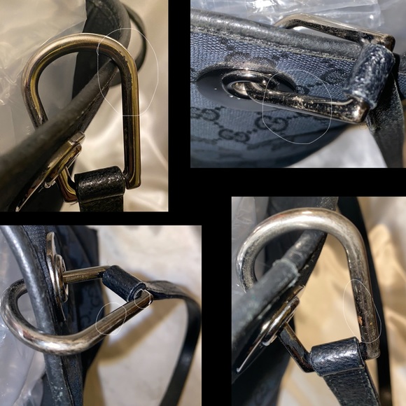 Authentic GUCCI GG Monogram Canvas Satchel - Picture 6 of 15